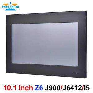 파트커 10.1인치 백라이트 TFT LED 산업용 터치스크린 PC 셀러론 J1900 J6412 코어 i5 3317U 4200U 저항막 올인원 PC