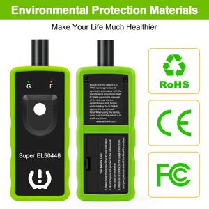 자동차 TPMS 재학습 도구 Super EL50448 EL50449 자동 타이어 공기압 모니터 시스템 센서 리셋 도구 (포드, 오펠, GMC, 뷰익, 쉐보레용)