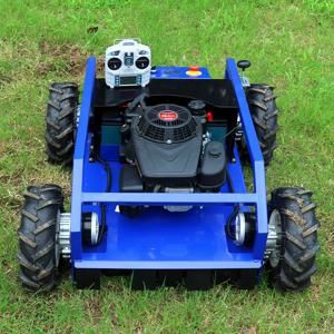 맞춤형 4륜 미끄럼 방지 경량 잔디 트리머 다기능 가정용 원격 제어 잔디 깎는 기계