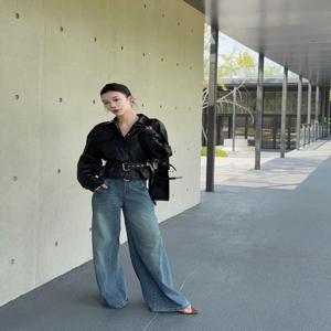 치어 프로틴 가죽 시리즈 숏 및 롱 양가죽 코트 스타일리시 방풍 따뜻한 여성용 외투 출퇴근 스타일 루즈핏