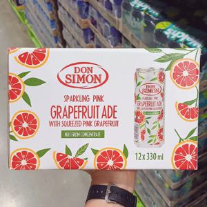 [코스트코] 돈시몬 스파클링 자몽에이드 330ml x 12