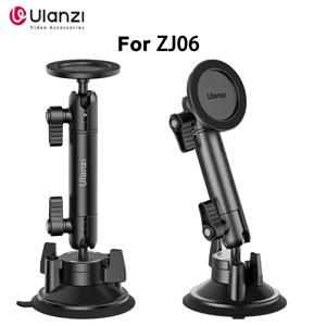 기존 Ulanzi ZJ06 전화 홀더 흡입 컵 텔레스코픽 브래킷 자기 고정 차량 탑재 사진 스탠드 Magsafe