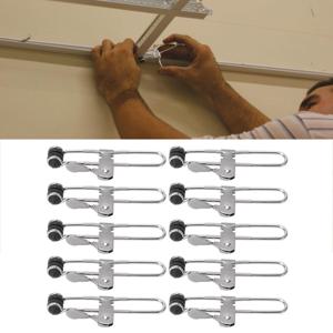 레버 액션 그리드 클램프 다기능 스테인레스 스틸 녹 방지 타일 장착 클립 천장 매달려 도구 클램프