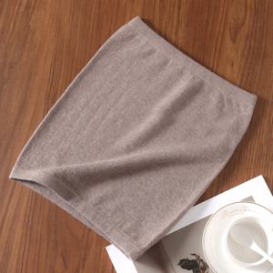 순수 양모 허리 지원 따뜻한 추운 날씨를위한 고탄성 편안한 벨트 여성 복부 보호