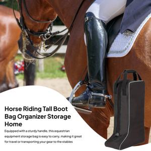 승마용 롱부츠 가방 휴대용 파우치, 경기용 승마 장비 가방, 전문 보호 기능 승마 장비 가방