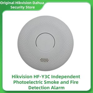 Hikvision HF-Y3C 독립형 광전식 연기 및 화재 감지 경보 85dB 고음량 경보