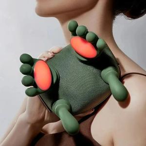 바이오닉 목 어깨 마사지기 온열 등 마사지기 전기 주무름 마사지 베개 목 허리 다리 전신 3단계 모드