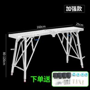 접이식 다기능 두꺼운 장식용 휴대용 스텝스툴 리프팅 스캐폴딩 건설 엔지니어링 사다리 플랫폼