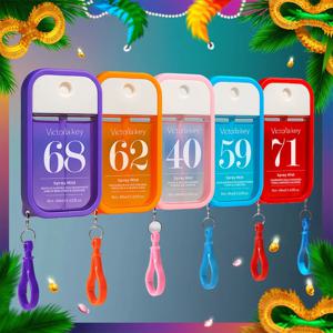 48ml 휴대용 스프레이 미스트, 키체인이 포함된 다양한 향기, 향기 미학