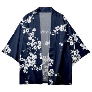 남성용 여름 경량 아이스 실크 오픈 카디건 케이프, 중국 스타일 루즈한 자외선 차단 코트, 기모노 도교 로브 재킷