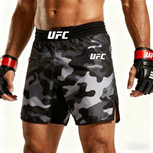 새로운 파이팅 나이트 복싱 반바지 UFC MMA 오버사이즈 통기성 빠른 건조 트레이닝 스포츠 반바지 남녀 공용 오프로드 반바지