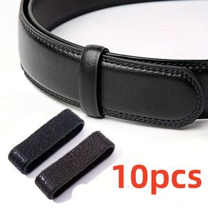 10개 벨트 버클 링, 남성용 가죽 벨트 고리, 벨트 고리 끝 고정 링, 벨트 액세서리 바지 벨트, 벨트 고정 링, 벨트 끝 고리