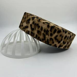 남녀공용 레오파드 프린트 보트캡, 무슬림 말레이시아 기도용 쿠피 키파, 이슬람 사우디아라비아 터번 03629