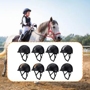 조절 가능한 승마 헬멧 턱끈 포함 클래식 안전 보호 장비 자전거 및 승마용