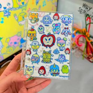 다마고치 아크릴 라인 노트북 저널 소형 노트북 휴대용 상품 마메치 구치 바치 학습 학생용품