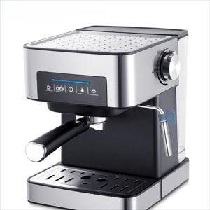완전 자동 이탈리아 에스프레소 머신 스테인리스 스틸 터치스크린 펌프 압력 우유 거품기 커피 머신