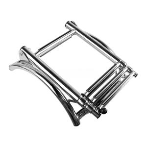 리브 및 인플레이터블 보트용 3단 스테인리스 스틸 텔레스코핑 사다리