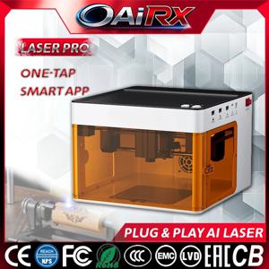 레이저 조각기 P1 미니 유리 밀폐형 안전 공냉식 아크릴 석재 가죽 목재 5W 다이오드 고정밀