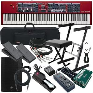 오리지널 노드 스테이지 4 88건반 웨이티드 해머액션 키보드 피아노 (페달 포함)