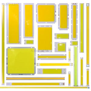 1W-50W COB LED 스트립 램프 전구 따뜻한 자연 순수한 흰색 파란색 빨간색 LED 매트릭스 바 칩 빛 DIY 실내 야외 조명