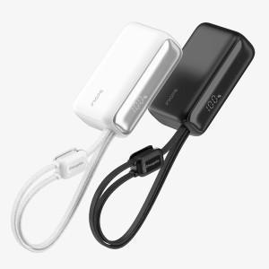 프롭스 PD 고속충전 10000mAh 기내반입 일체형 미니 보조배터리 ChargeGo