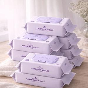 리벤스 리벤스 라벤더 바이올렛 순수 물티슈 캡형 100매 20팩