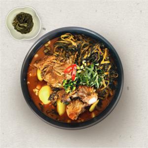 (김가네)본사배송 감자탕5kg(9-10인분)+국내산 시래기300g (라면사리1개+겨자2개 증정)