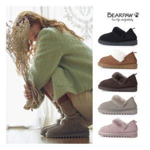 베어파우 WINNI 겨울 소가죽 양털 슬립온 방한화 5종 택 1