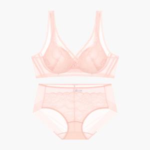 비비안 판도라 노와이어 편한 C D E 컵 속옷 브라 팬티 세트