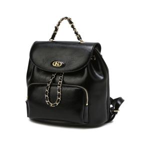 [헤지스] 블랙 소가죽 미니백팩 HIBA4F557BK