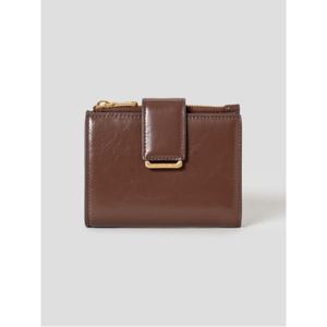 빈폴ACC 노라 지퍼 2단 반지갑 - 브라운 BE58A4M12D