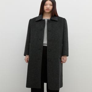 [쉬즈미스] 울 블렌디드 카라 롱 코트 SWHCTP41020