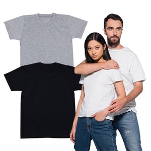 국내생산 남 여 반팔 무지 흰 면티셔츠 3장세트