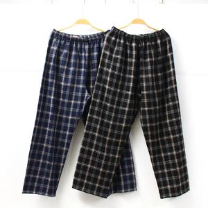 [시골양품점] 남녀공용 타탄체크 9부 파자마 바지[EM3410]남자파자마,여자파자마