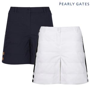 [파리게이츠] 여성 마이크로 컬러 블록 패딩 하프 팬츠 521C4PS369 BJ