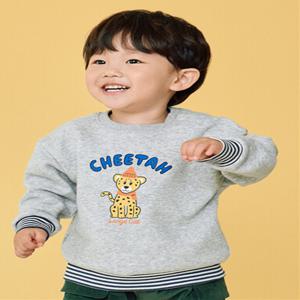 MKE4TR3301 공용 유아 멸종위기동물 라이트플리스 스웨트셔츠