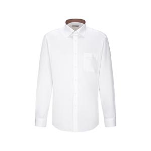 [듀퐁] 사틴 배색 162 비즈니스 셔츠 화이트 SE4FM11LS162SWH