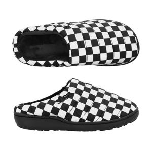 SUBU CHECKER (SB-36) 오리지널 퍼머넌트 F-라인 체커 기모 패딩 슬리퍼
