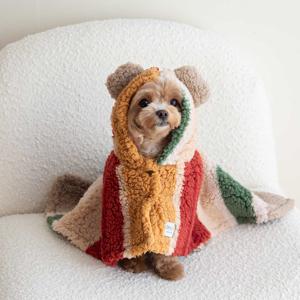 강아지 펫용 플리스 블랭킷 망토 3color 2size