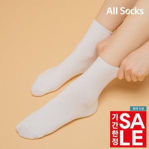 [2세트구매시 하나더] 파스텔무지양말 4족세트