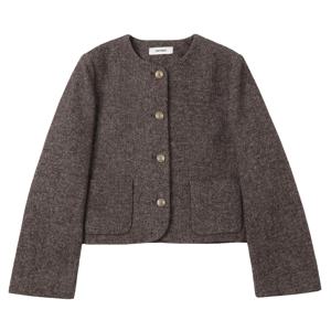 [쉬즈미스] 울 혼방 라운드넥 자켓 SWWJKP41700