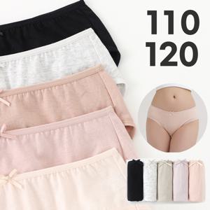 여성면팬티 110 120 삼각 데일리 면스판 요일팬티 5매입 세트