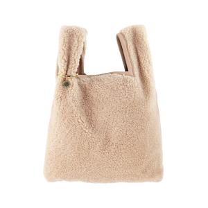 Furrissima 리치오 헤이즐넛 시어링 퍼 백