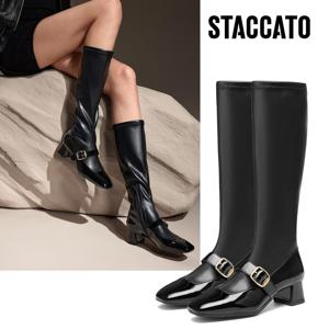 [최초기 419,000] 여성롱부츠 GLOSSY03_9U003BLK