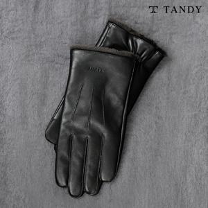 블랙모던 터치 남성용 가죽장갑