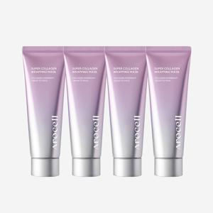 슈퍼 콜라겐 랩핑 마스크 4개