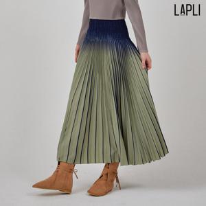 [최초가 189000원] 레이어드 투톤 프린지 스커트_LPSKF124007