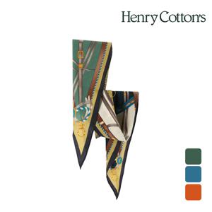 헨리코튼 윈드벨트 마름모 스카프 OQHCS10003