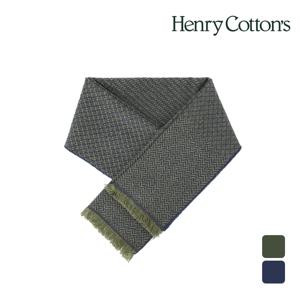 헨리코튼 로투 자카드 머플러 OMHCD10920