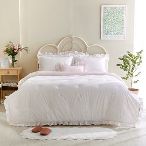 실비아 잔꽃 60수 고밀도 면 모달 간절기 차렵이불 S,Q